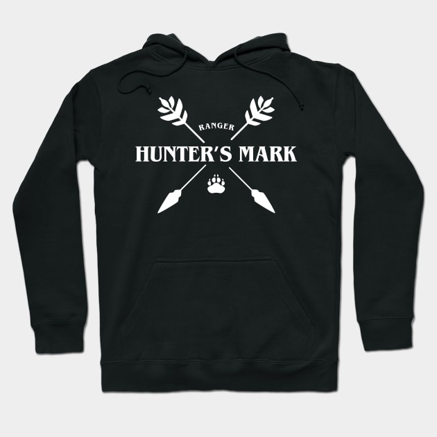 Hunter's Mark Ranger Slaying Dragons in Dungeons RPG Hoodie by pixeptional